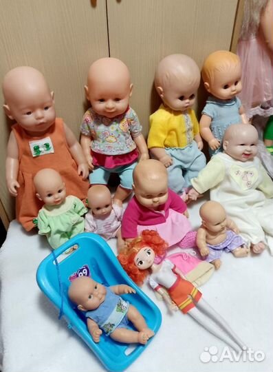 Пупсы ,кукла,лотом (пакетом)