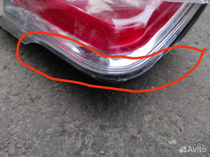 Фонари задние и противотуманка