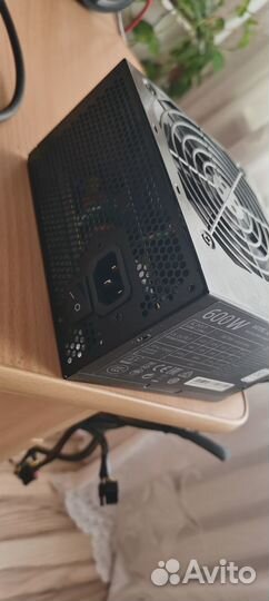 Бп 600w coolerMaster