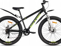 Велосипед sitis flash 26" 7sp (2024) Black-Green-G