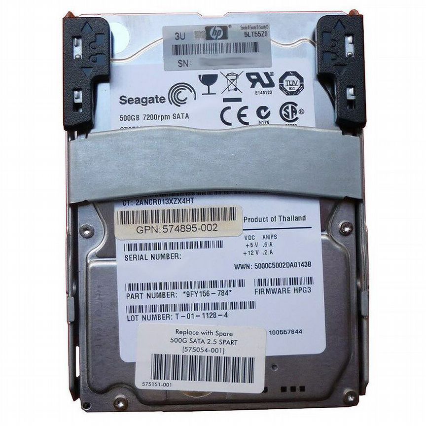 [575054-001] Жесткий Диск Hp 500gb Sata2 2,5" Hdd 575054-001