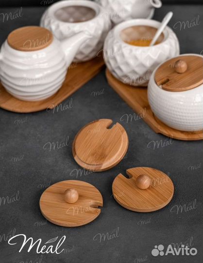 Сахарница, набор на подставке