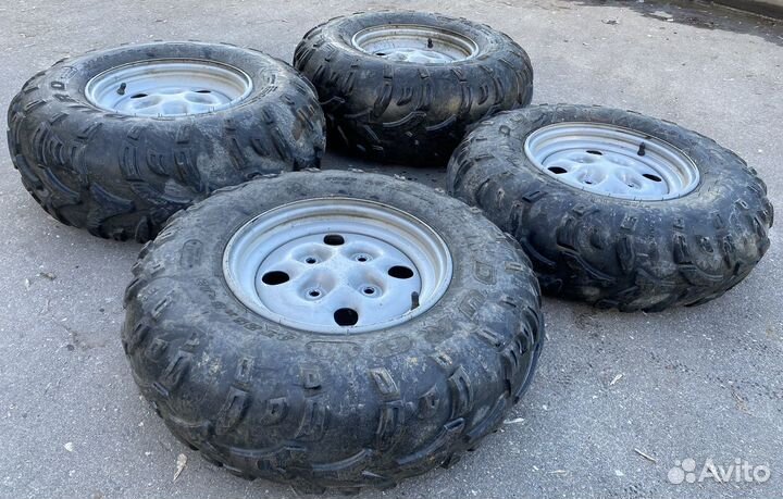 Колеса в сборе с резиной Arctic Cat R12 4x115