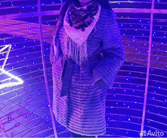 Шуба из кролика (стриженая)