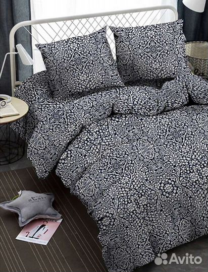 Белье постельное 2 сп и Евро, плед