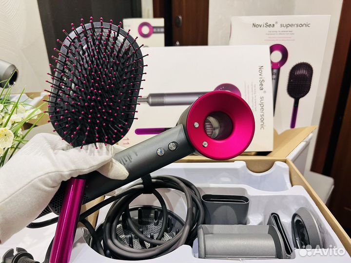 Фен Dyson Supersonic + Расческа (Новый)