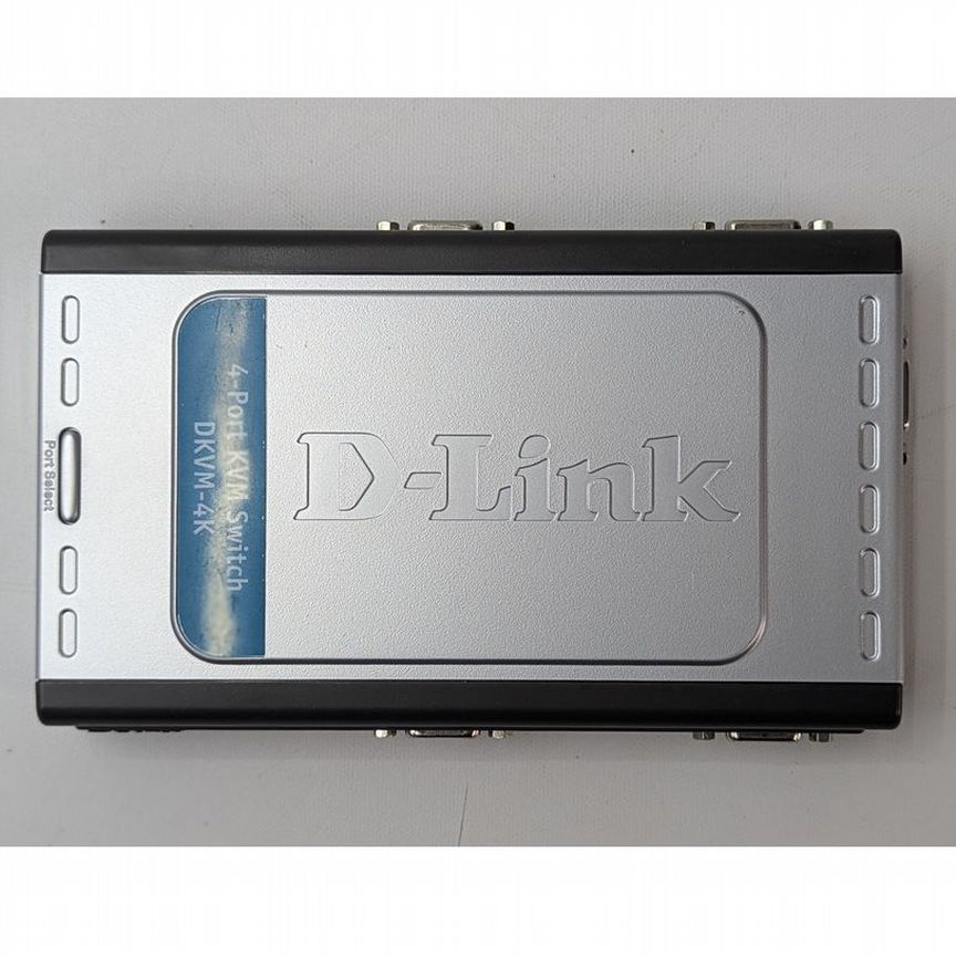 [4-ПОРТОВЫЙ] Kvm-Переключатель Dkvm-4k, D-Link, Vga
