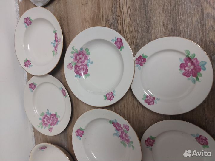 Сервиз столовый Дулево Фарфор СССР