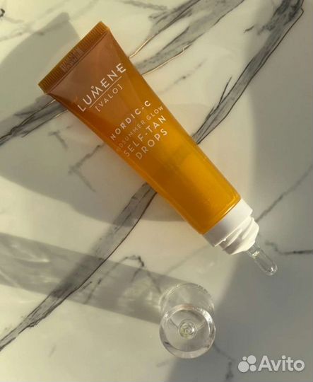 Крем/капли для загара lumene