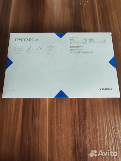 Графический планшет Xppen deco 01 v2