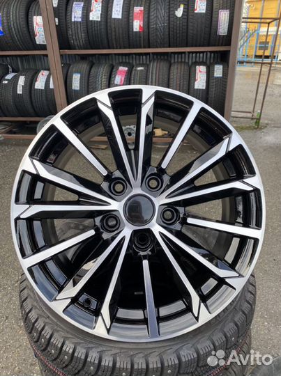 R16 5/112 Шкода Октавия Black FP новые литые диски