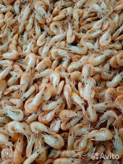 Креветка свежемороженная 3-5 см сухой заморозки