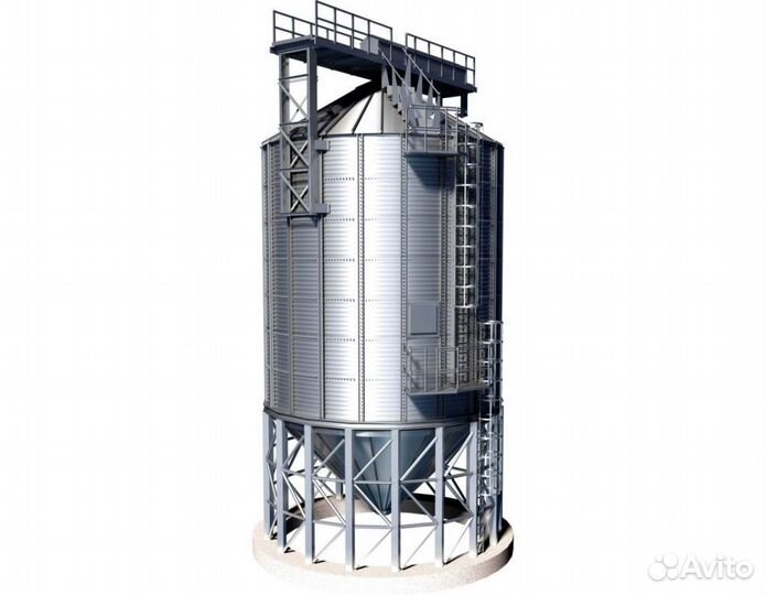 Конусный силос для хранения зерна