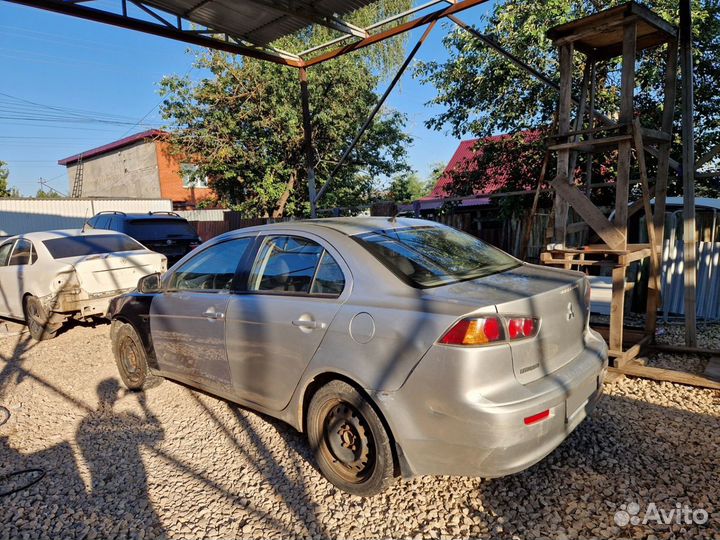 Mitsubishi Lancer 1.6 AT, 2012, битый, 180 050 км