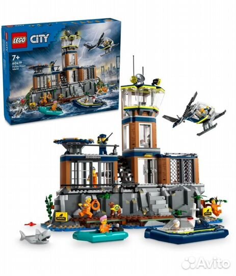 Конструктор lego City Полицейская тюрьма 60419