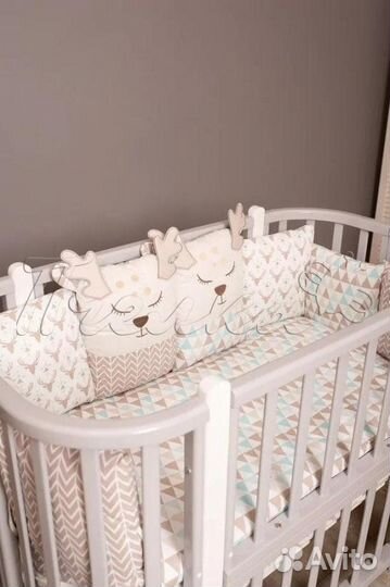 Детская кровать трансформер с маятником