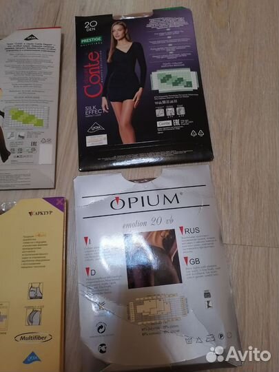 Колготки женские новые 4 размер