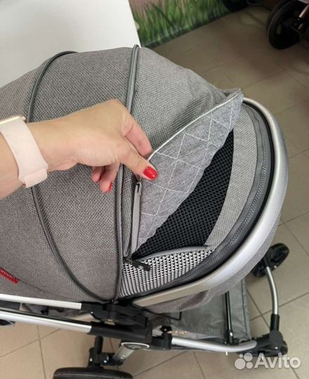 Коляска 2в1 и 3в1 по желанию (серый)