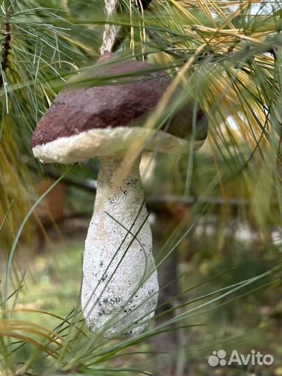 Ватные елочные игрушки набор