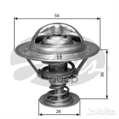 Термостат toyota avensis 2.0D / corolla / RAV 4