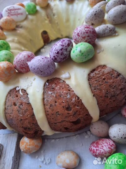 Пасхальный кулич на заказ