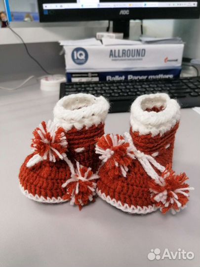 Пинетки, ручная работа