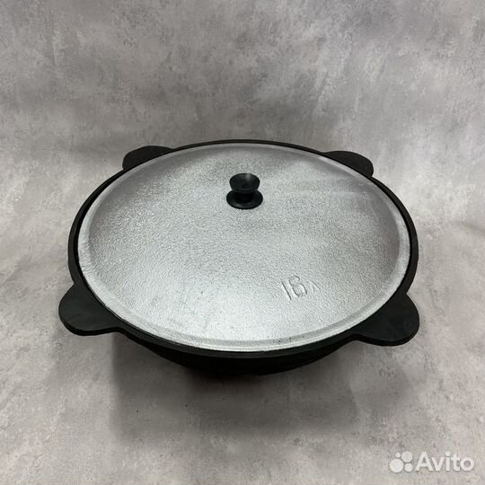 Казан Чугунный 16л