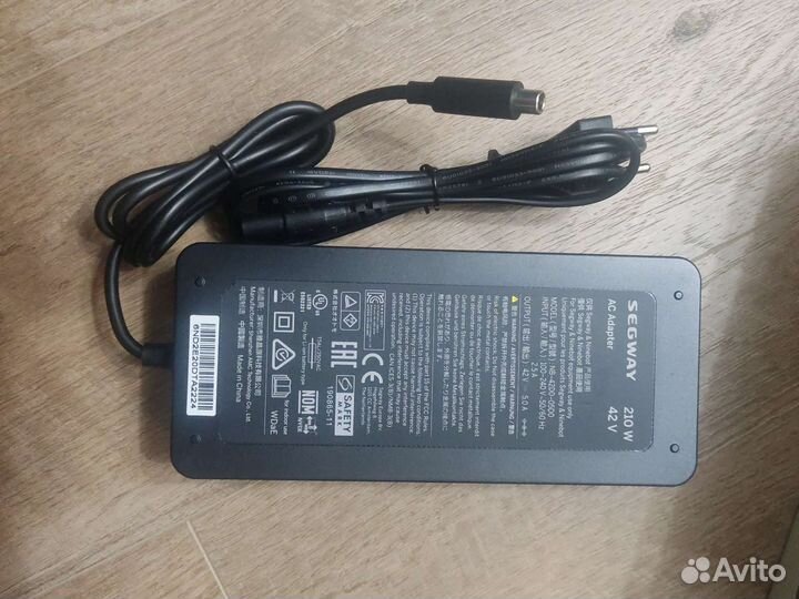 Блок питания 42v segway xiaomi