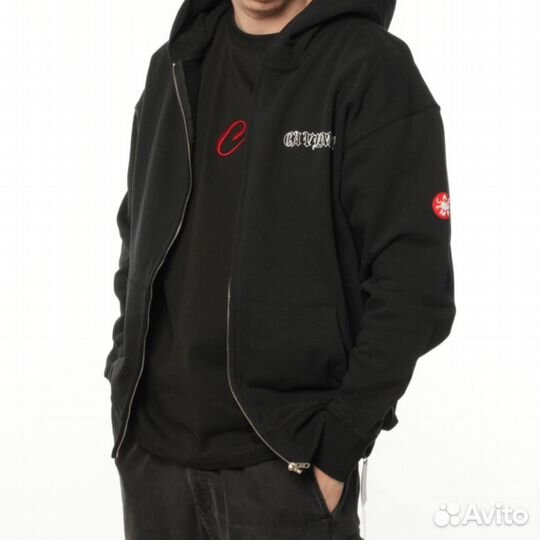 Зип худи CavEmpt черная