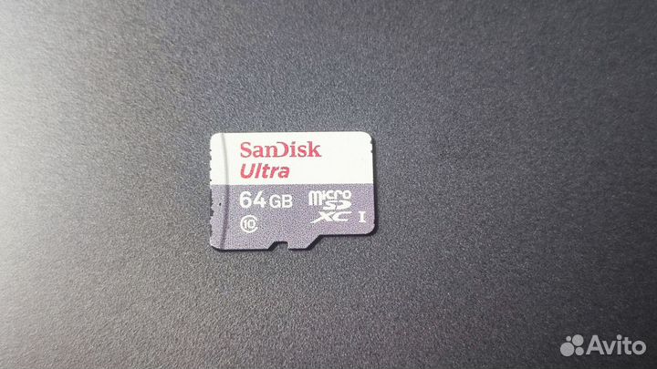 Карта памяти MicroSD SanDisk Ultra 64 GB
