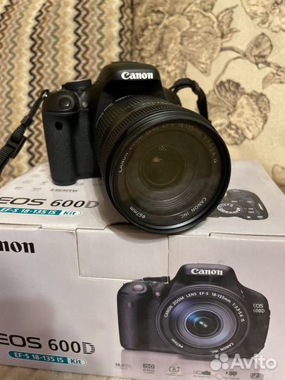 Canon 600d 18 135
