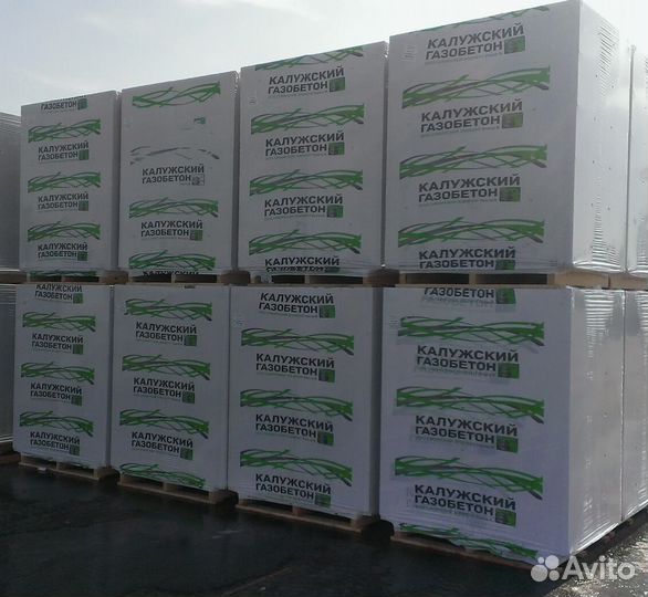 Пеноблок, Газоблок Блок D500 375x250