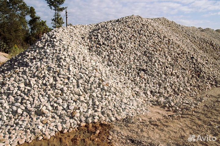 Щебень вторичный с доставкой