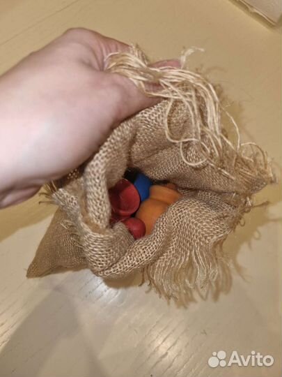 Деревянная игрушка Бочонки