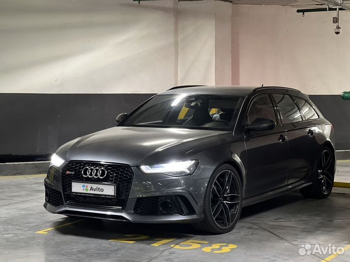 Audi RS6 4.0 AT, 2016, 38 000 км
