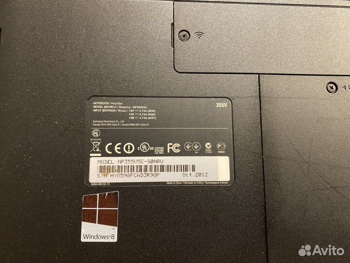 Ноутбук Samsung NP355V5C