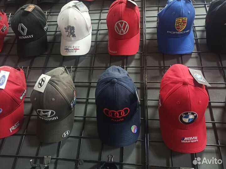 Кепка бейсболка с авто логотипом символикой