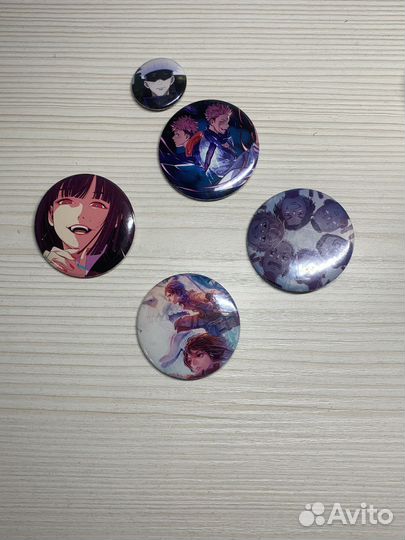 Значки аниме