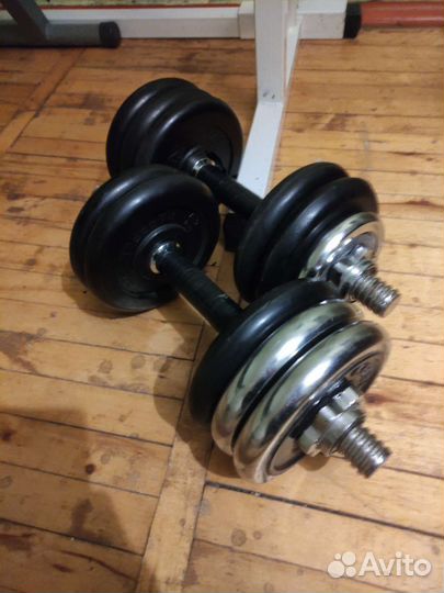 Гантели 2* 16 кг