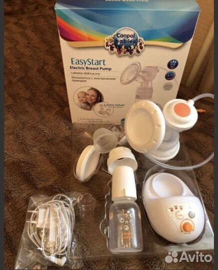 Новый молокоотсос электрический двухфазный Canpol