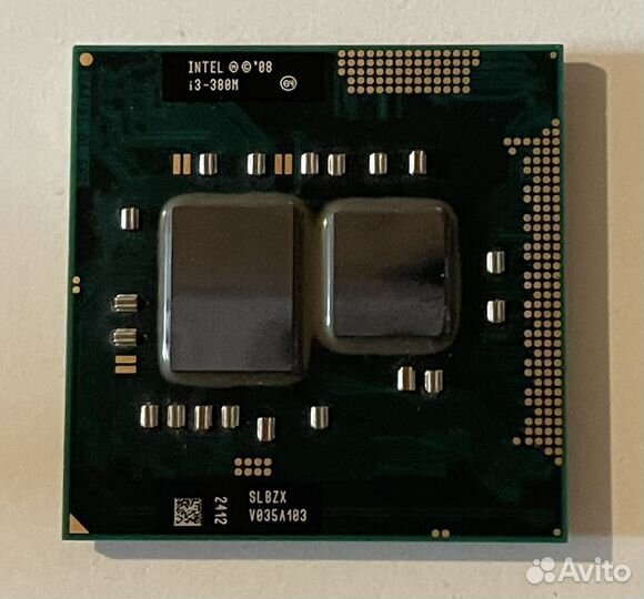 Процессор Intel i3-380M