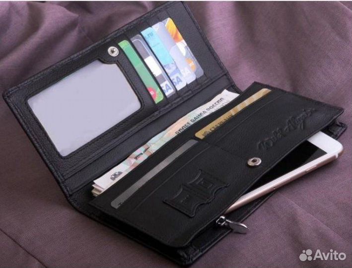 Кожаный портмоне и ремень. Комплект Wild Alligator