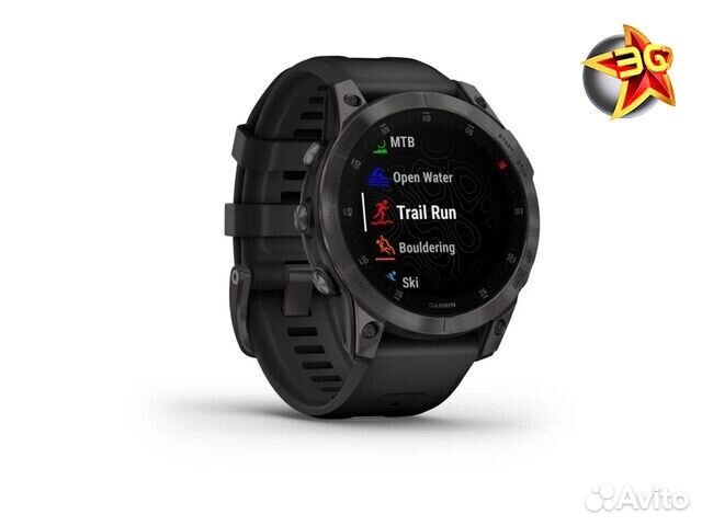 Часы Garmin Epix Gen 2 Sapphire Titanium Black