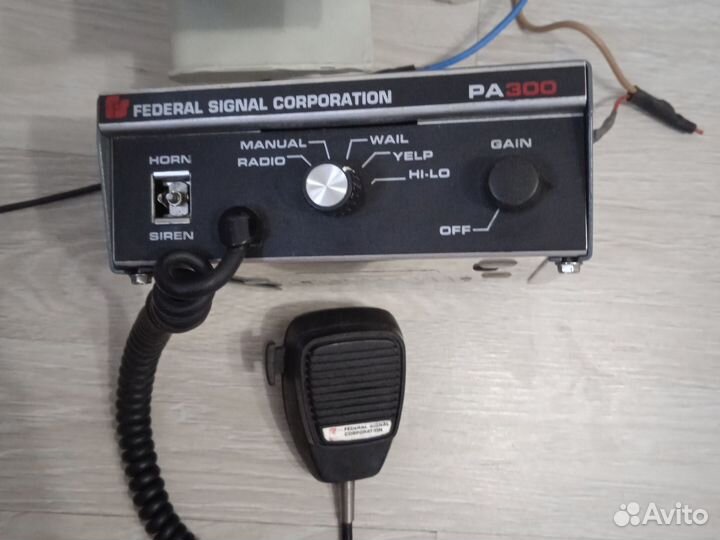 СГУ federal signal corporation PA300 USA