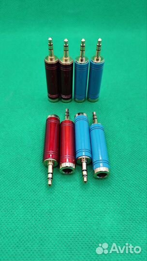 Аудио переходник 6,3 Stereo - 3,5 Stereo