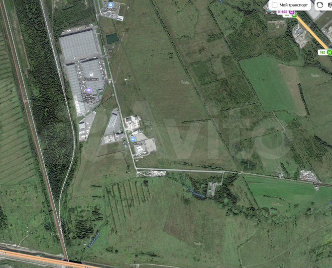 Участок 9,88 га (ИЖС)