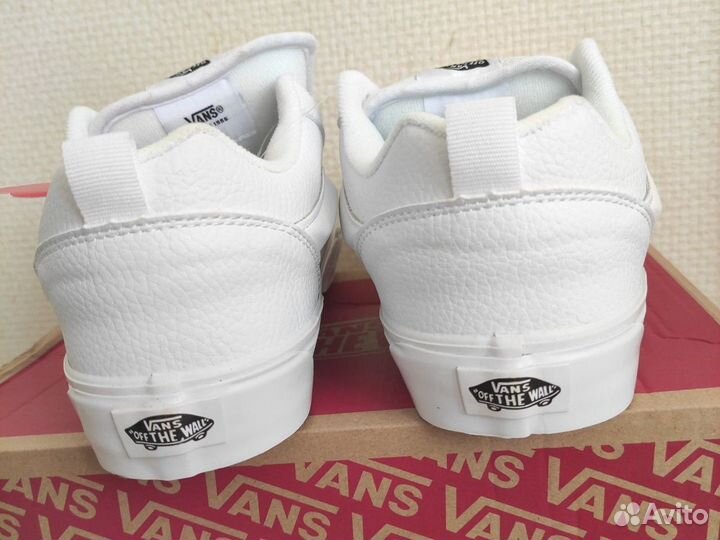 Кеды vans Knu Skool кожаные