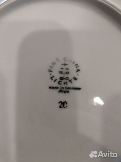 Тарелка Мадонна гдр