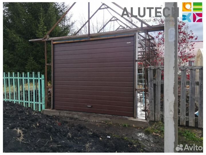Гаражные ворота alutech