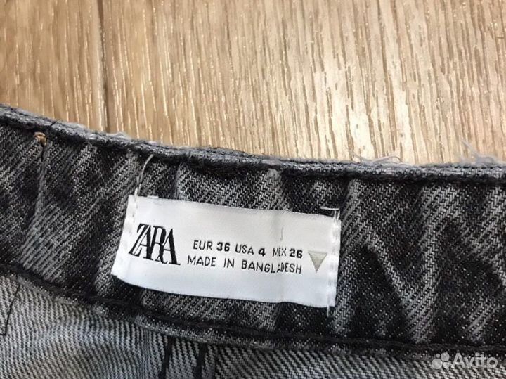 Джинсовые шорты zara